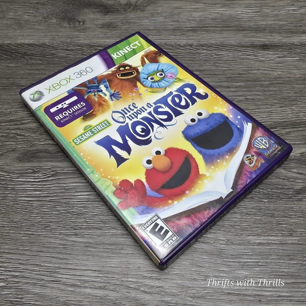 Sesame Street: Once Upon a Monster‎ (Microsoft Xbox 360, 2011)